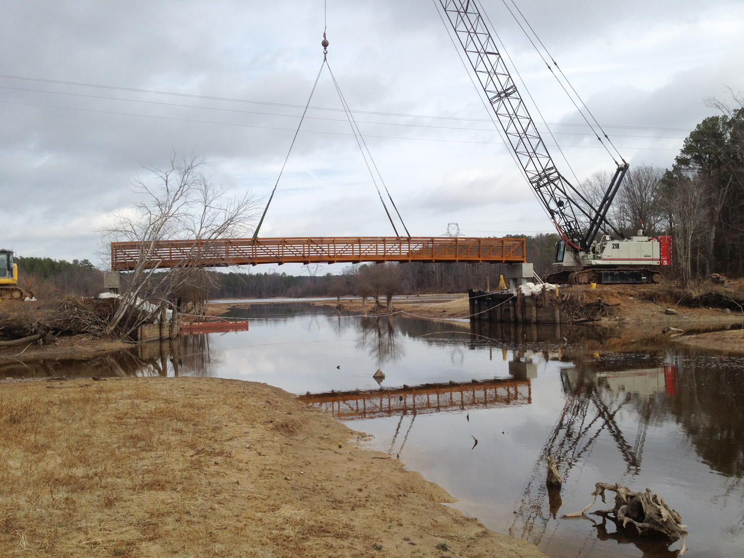 installing the bridge - Gregory Scott