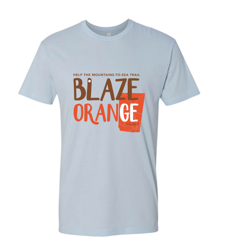 Help us Blaze Orange County t-shirt